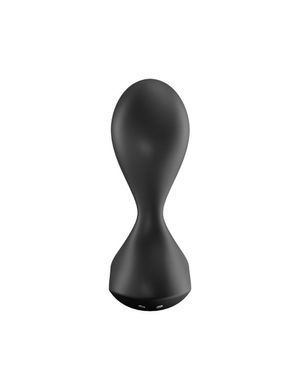 Замовити анонімно: Анальна смарт-пробка з вібрацією Satisfyer Sweet Seal Black Анальна смарт-пробка з вібрацією Satisfyer Sweet Seal Black — купити в інтим-бутику EroticToys