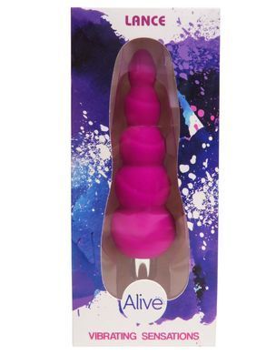 Анальний вібростимулятор Alive Lance, силікон, макс. діаметр 2,9 см (передостання кулька) &mdash; купити в інтим-бутику EroticToys