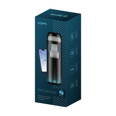 Смарт-мастурбатор Kaotik Labs The Cocoon, режим edging, пульсації, підігрів до 42 &deg;C &mdash; купити в інтим-бутику EroticToys