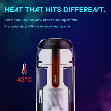 Смарт-мастурбатор Kaotik Labs The Cocoon, режим edging, пульсації, підігрів до 42 &deg;C &mdash; купити в інтим-бутику EroticToys
