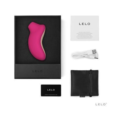 Звуковий стимулятор клітора LELO SONA Cerise &mdash; купити в інтим-бутику EroticToys