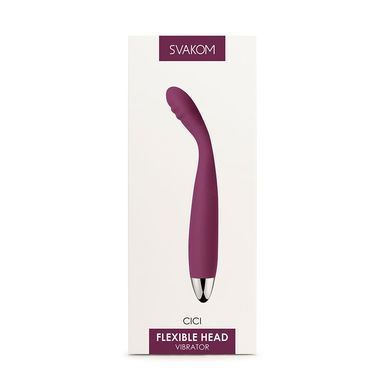Тонкий вібратор точки G Svakom Cici Violet &mdash; купити в інтим-бутику EroticToys