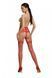 Еротичні колготки-бодістокінг Passion ECO S009 red в інтим-бутику EroticToys