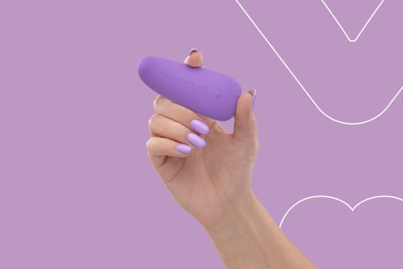 Вібратор-язичок FairyGasm ThrillLeaf violet &mdash; купити в інтим-бутику EroticToys