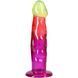 Фалоімітатор Doc Johnson Crystal Jellies - 7.5 Inch Classic Dong - Rainbow в інтим-бутику EroticToys