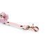 Хрестовина Liebe Seele White & Pink Leather Hogtie в інтим-бутику EroticToys