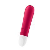 Віброкуля перезаряджувана Satisfyer Ultra Power Bullet 1 Red &mdash; купити в інтим-бутику EroticToys