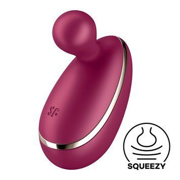 Вібратор для зовнішньої стимуляції Satisfyer Spot On 1 Berry, гнучкий відросток &mdash; купити в інтим-бутику EroticToys