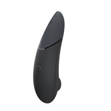 Вакуумний кліторальний стимулятор Womanizer Next Black, 3D Pleasure Air, 14 рівнів інтенсивності &mdash; купити в інтим-бутику EroticToys