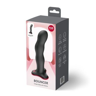 Фалоімітатор Fun Factory BOUNCER Black (м'яте паковання!!!) &mdash; купити в інтим-бутику EroticToys