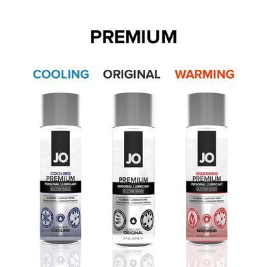 Охолоджувальний лубрикант на силіконовій основі JO PREMIUM &mdash; COOLING (60 мл) &mdash; купити в інтим-бутику EroticToys
