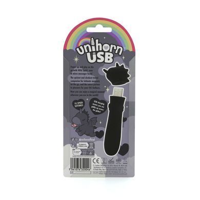 Вібратор-єдиноріжка Unihorn USB Bullet &ndash; Wild Spirit, віброкуля, USB-зарядка, 10 режимів &mdash; купити в інтим-бутику EroticToys