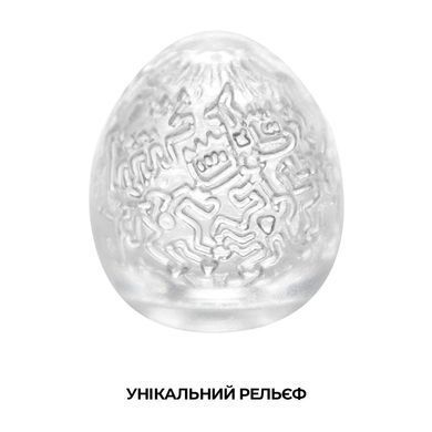 Мастурбатор-яйце Tenga Keith Haring Egg Party &mdash; купити в інтим-бутику EroticToys
