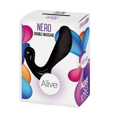 Найдешевший масажер простати Alive Nero для новачків, силікон і пластик, відмінно для старту &mdash; купити в інтим-бутику EroticToys