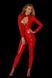 Комбінезон лакований D&A Annette, L, червоний в інтим-бутику EroticToys