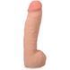 Фалоімітатор Doc Johnson The Realistic Cock ULTRASKYN - 12 Inch Hung with Balls Vanilla в інтим-бутику EroticToys
