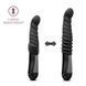 Пульсатор Blush Temptasia &ndash; Lazarus Thrusting Dildo &ndash; Black, ребристий стовбур, 3 швидкості в інтим-бутику EroticToys