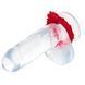 Ерекційне кільце &ndash; дракон Creature Cocks Rise of the Dragon Silicone Penis Ring &ndash; Red, діаметр 4 см в інтим-бутику EroticToys