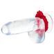 Ерекційне кільце &ndash; дракон Creature Cocks Rise of the Dragon Silicone Penis Ring &ndash; Red, діаметр 4 см в інтим-бутику EroticToys