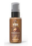 Зігрівальний масажний гель Sensuva Sizzle Lips Salted Caramel (59 мл), без цукру, їстівний &mdash; купити в інтим-бутику EroticToys