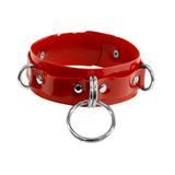 Нашийник для фіксації Feral Feelings - D-Rings Red &mdash; купити в інтим-бутику EroticToys