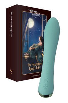 Вібратор з підігрівом FairyGasm WowGenie green, підігрів до 42 &deg;C &mdash; купити в інтим-бутику EroticToys