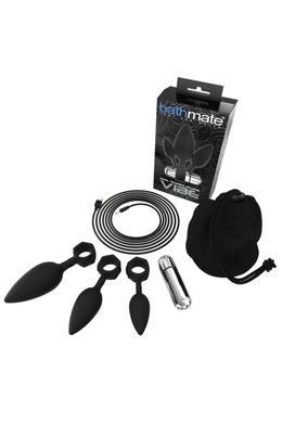 Набір вібропробок Bathmate Anal Training Plugs (2,5 &ndash; 3,1 &ndash; 3,8 см) &mdash; купити в інтим-бутику EroticToys
