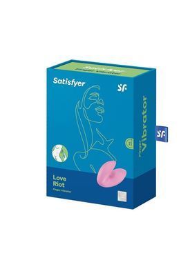 Вібратор на палець Satisfyer Love Riot Pink, 12 варіантів використання &mdash; купити в інтим-бутику EroticToys