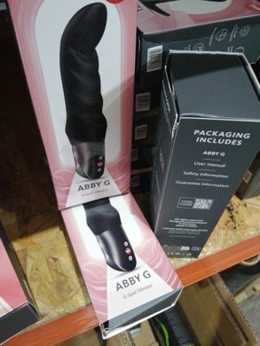 Вібратор для точки G Fun Factory Abby G Black (м'яте паковання!!!) &mdash; купити в інтим-бутику EroticToys