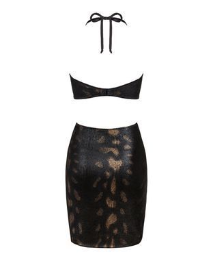 Замовити анонімно: Сукня під зміїну шкіру Obsessive Vivianty dress M/L, чорна Сукня під зміїну шкіру Obsessive Vivianty dress M/L, чорна — купити в інтим-бутику EroticToys