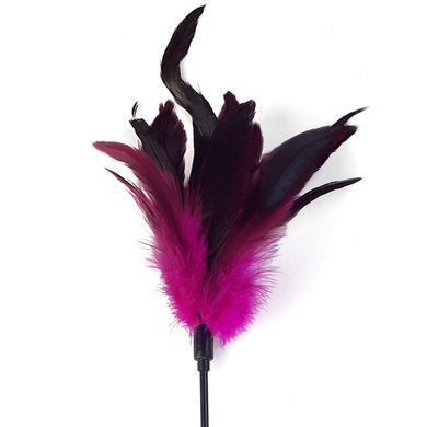 Лоскітка з пером півня Art of Sex &ndash; Feather Paddle, темно-рожева &mdash; купити в інтим-бутику EroticToys