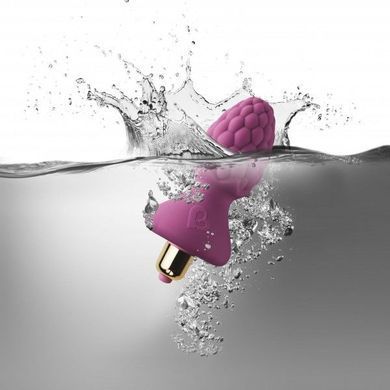 Анальний вібростимулятор Rocks Off Ass-Berries 7 Raspberry &mdash; купити в інтим-бутику EroticToys