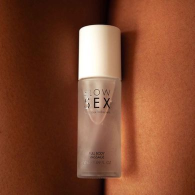 Силіконовий гель для масажу всього тіла Bijoux Indiscrets Slow Sex Full body massage &mdash; купити в інтим-бутику EroticToys