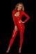 Комбінезон лакований D&A Annette, XL, червоний в інтим-бутику EroticToys