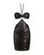 Сукня під зміїну шкіру Obsessive Vivianty dress M/L, чорна в інтим-бутику EroticToys