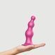 Насадка для страпона Strap-On-Me Dildo Plug Beads Framboise Metallic L в інтим-бутику EroticToys