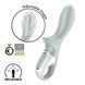 Анальний надувний вібратор Satisfyer Air Pump Booty 3, гнучкий стовбур в інтим-бутику EroticToys