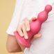 Насадка для страпона Strap-On-Me Dildo Plug Beads Framboise Metallic L в інтим-бутику EroticToys