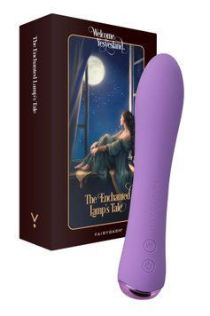 Вібратор з підігрівом FairyGasm WowGenie violet, підігрів до 42 &deg;C &mdash; купити в інтим-бутику EroticToys