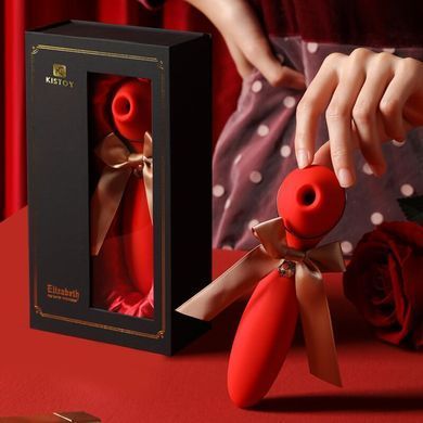 Вакуумний вібратор KISTOY Elizabeth, преміальне паковання &mdash; купити в інтим-бутику EroticToys