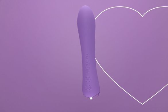 Вібратор з підігрівом FairyGasm WowGenie violet, підігрів до 42 &deg;C &mdash; купити в інтим-бутику EroticToys