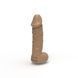 Крафтове мило-член із присоскою Pure Bliss MINI Brown, натуральне в інтим-бутику EroticToys
