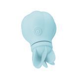 Вібратор Adrien Lastic Caress Blue з насадками для стимуляції ерогенних зон, які обертаються. &mdash; купити в інтим-бутику EroticToys