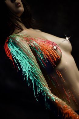 Набір воскових свічок Art of Sex size S 10 см (3 шт), низькотемпературні, люмінісцентні &mdash; купити в інтим-бутику EroticToys