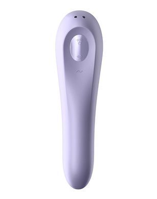 Смарт-вібратор та вакуумний стимулятор 2в1 Satisfyer Dual Pleasure Mauve &mdash; купити в інтим-бутику EroticToys