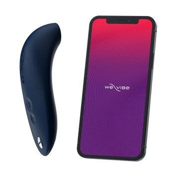 Вакуумний смарт-стимулятор для пар We-Vibe Melt Midnight Blue, зручно поєднувати з проникним сексом &mdash; купити в інтим-бутику EroticToys