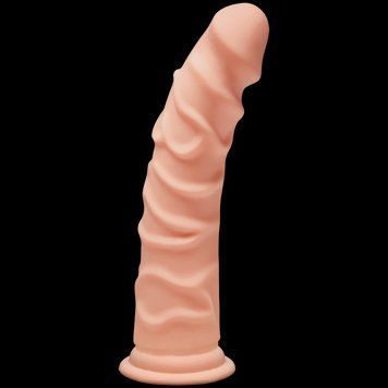 Фалоімітатор Doc Johnson The D - Ragin D - 8 Inch Without Balls - ULTRASKYN, діаметр 5,1 см &mdash; купити в інтим-бутику EroticToys