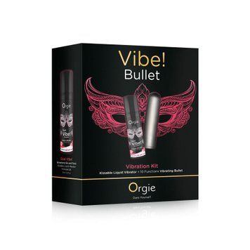 Набір Orgie Vibe Bullet: рідкий вібратор та віброкуля &mdash; купити в інтим-бутику EroticToys