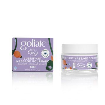 Масажна олія-лубрикант з ароматом та смаком кокоса Goliate Couple Gourmand Coco 50 мл &mdash; купити в інтим-бутику EroticToys