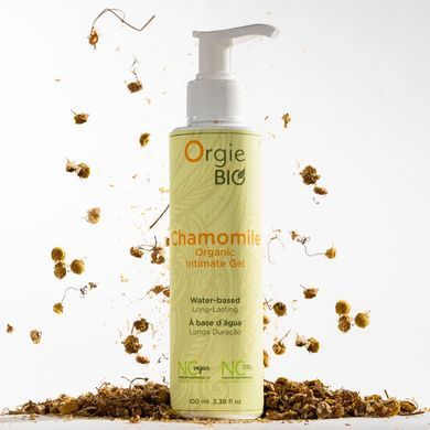 Лубрикант на водній основі Orgie &ndash; Bio Chamomile Organic Intimate Gel (100 мл), екстракт ромашки &mdash; купити в інтим-бутику EroticToys